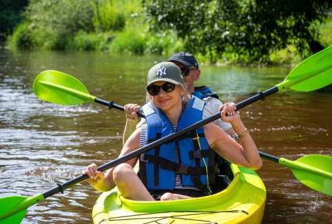Trasy spływów kajakowych rzeką Tanew na Roztoczu