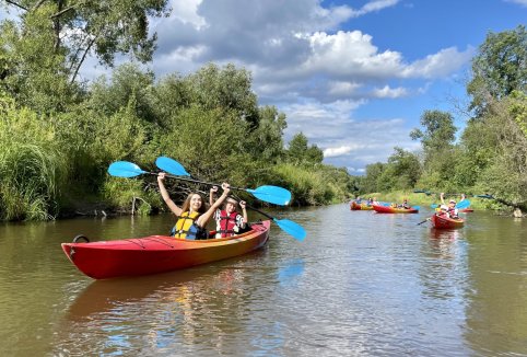 Trasy spływów kajakowych rzeką Tanew