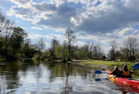 Trasy spływów kajakowych rzeką Tanew